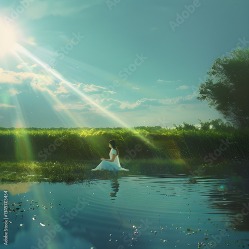 The Powerful Benefits of Meditation and Mindful Practices Amidst Natural Serenity
