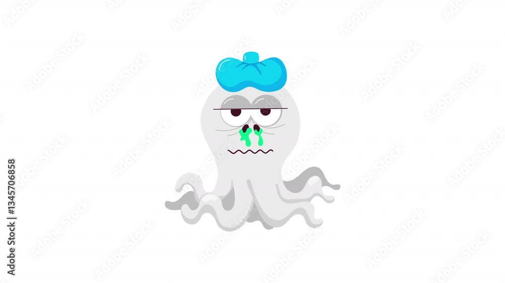 Sick Octopus Animation Sick Octopus Animation
