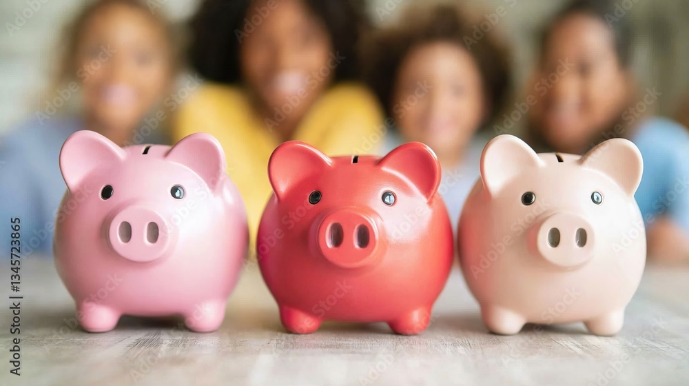 Obraz premium Vibrant Community Gathering Focused on Financial Literacy and Empowerment