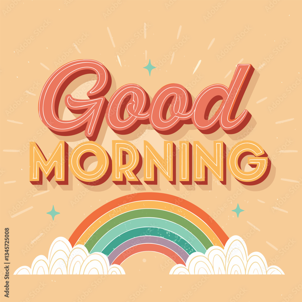 good morning text effect. good morning good morning text effect. good morning