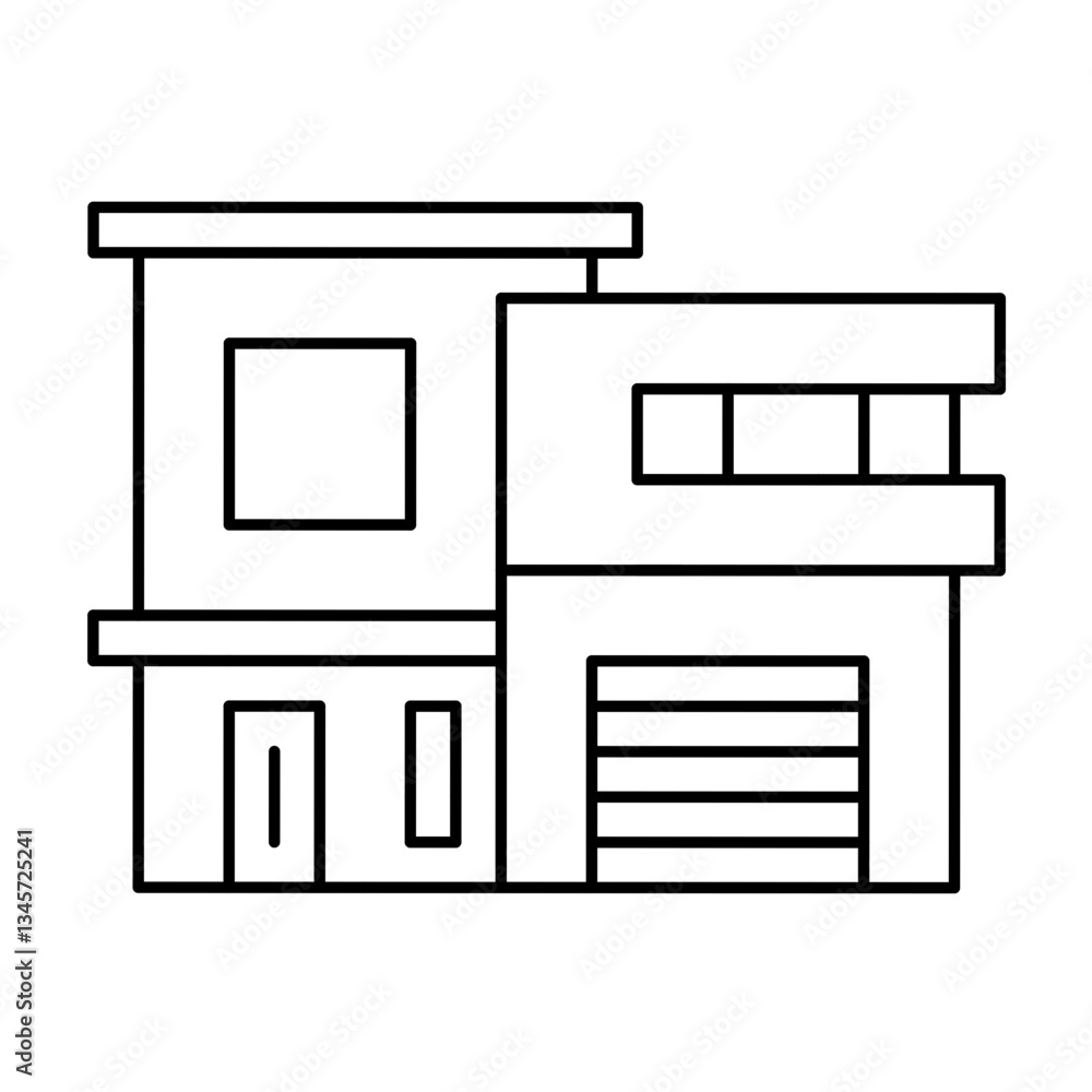 Simple modern house Simple modern house