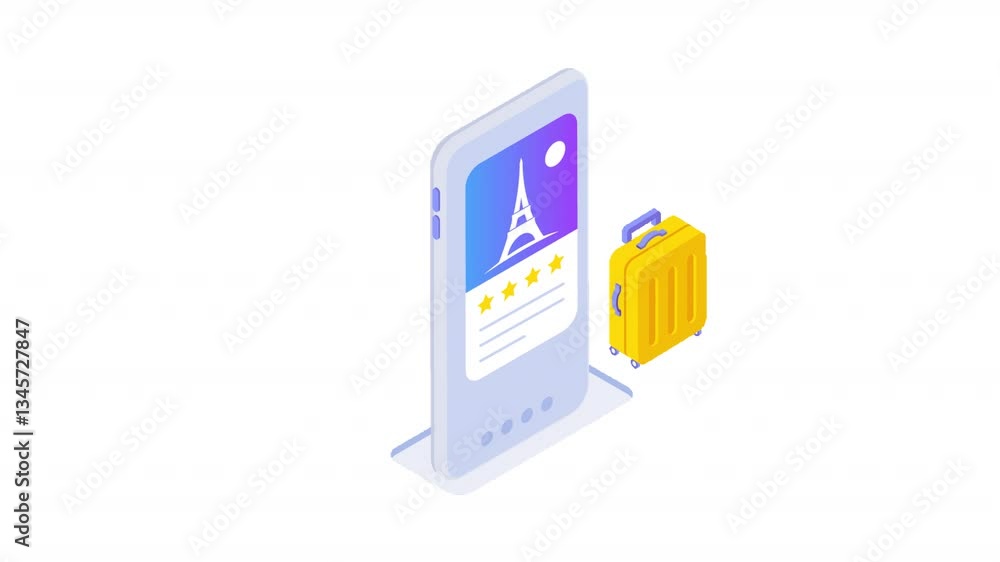 Tour App Animation Tour App Animation