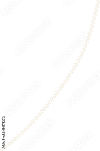 Coquette curved pearl
