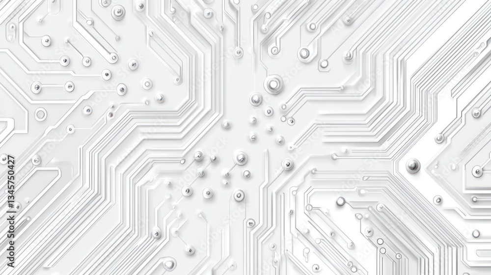 Obraz premium Abstract Circuit Board Pattern Background (1)