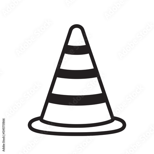 Traffic Cone Illustration