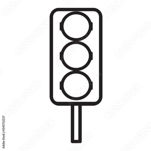 Traffic light icon