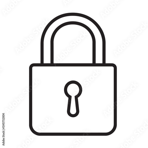 Simple lock icon