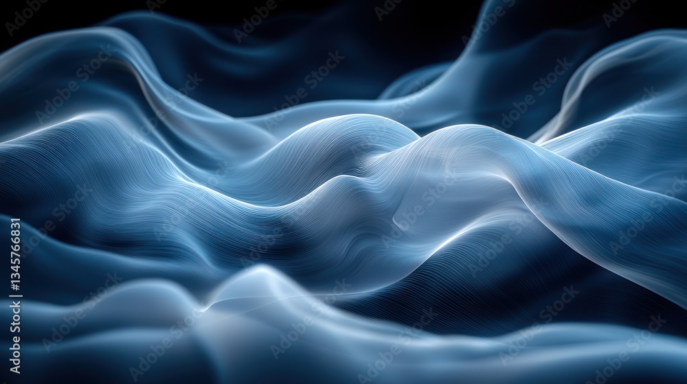 Abstract Flowing Fabric Texture Abstract Flowing Fabric Texture