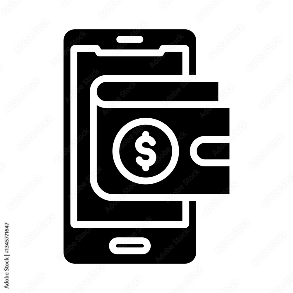 Mobile Wallet Icon Mobile Wallet Icon