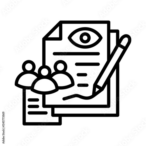 Witness Signature Icon