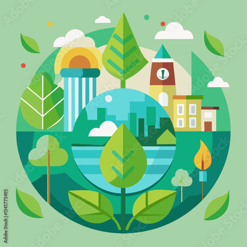 Earth Day is an event celebrated worldwide every year on April 22 to support the protection of the green world environment.