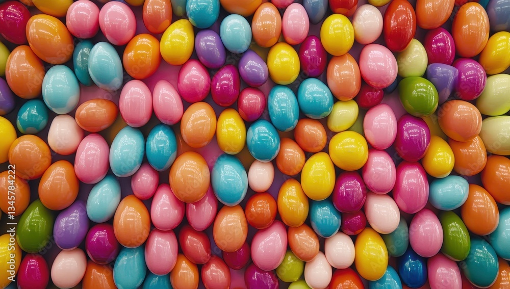 Colorful Easter Eggs in a Bright Array, Perfect for Celebrating Spring, Holiday Decor, and Festive Traditions in Vibrant Hues and Designs Colorful Easter Eggs in a Bright Array, Perfect for Celebrating Spring, Holiday Decor, and Festive Traditions in Vibrant Hues and Designs