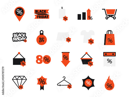 Black Friday Design Element Set