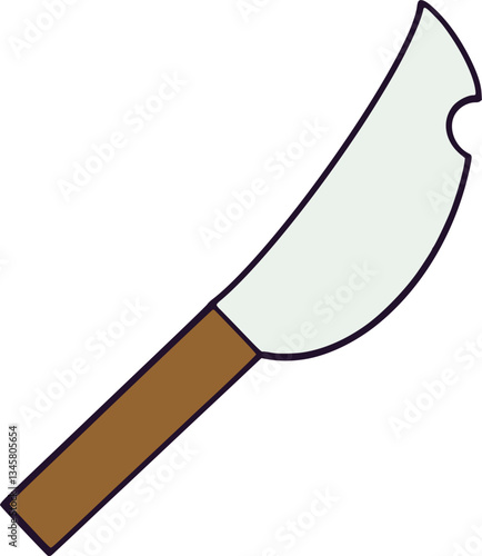 Halloween Knife Illustration
