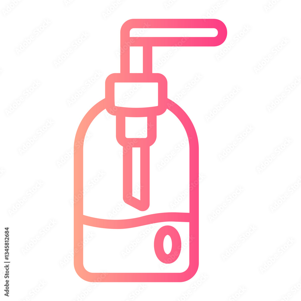 Shampoo gradient icon Shampoo gradient icon