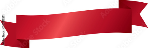 Free Download Elegant Red Ribbon Banner - GFXLoad