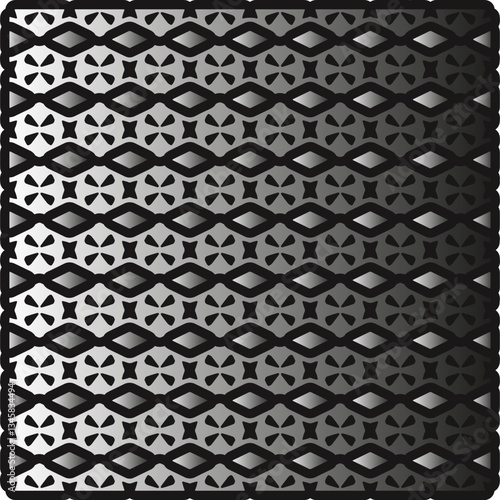 Metal pattern. Abstract metallic background. Wallpaper with repeat pattern.