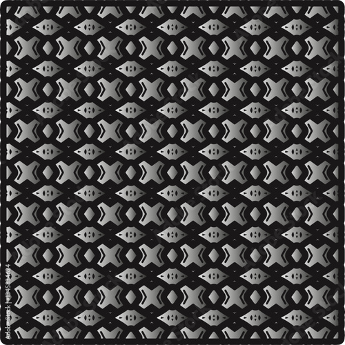 Metal pattern. Abstract metallic background. Wallpaper with repeat pattern.