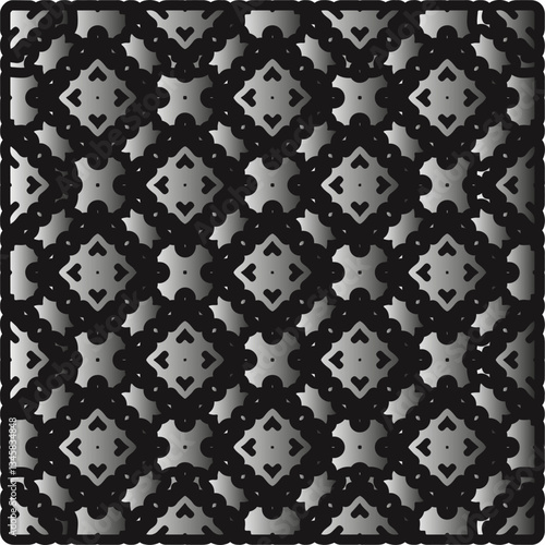 Metal pattern. Abstract metallic background. Wallpaper with repeat pattern.
