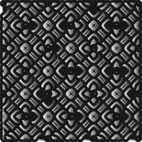 Metal pattern. Abstract metallic background. Wallpaper with repeat pattern.