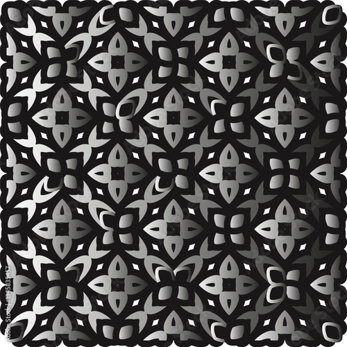 Metal pattern. Abstract metallic background. Wallpaper with repeat pattern.