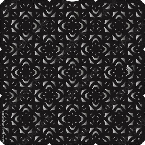 Metal pattern. Abstract metallic background. Wallpaper with repeat pattern.