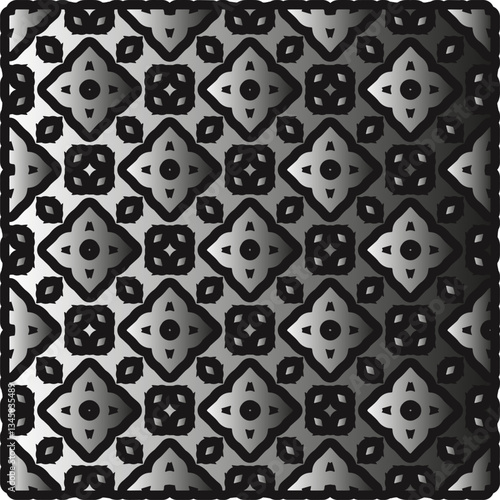 Metal pattern. Abstract metallic background. Wallpaper with repeat pattern.
