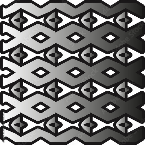Metal pattern. Abstract metallic background. Wallpaper with repeat pattern.