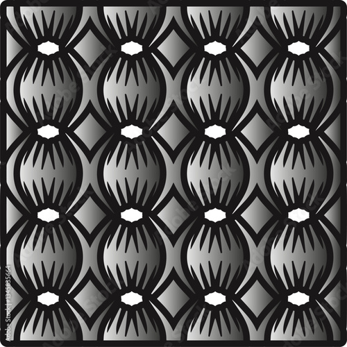 Metal pattern. Abstract metallic background. Wallpaper with repeat pattern.