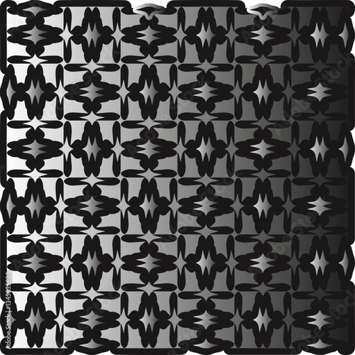 Metal pattern. Abstract metallic background. Wallpaper with repeat pattern.