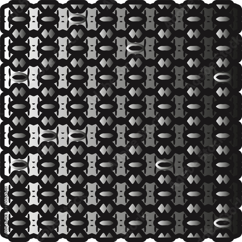 Metal pattern. Abstract metallic background. Wallpaper with repeat pattern.
