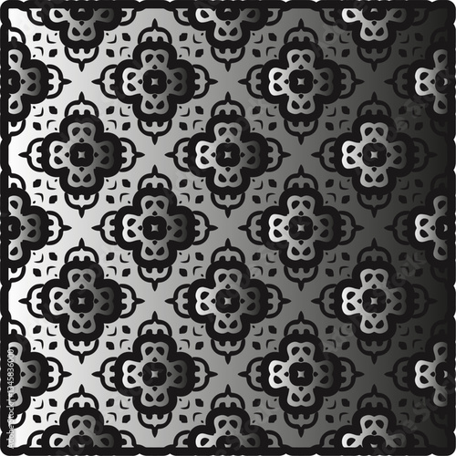 Metal pattern. Abstract metallic background. Wallpaper with repeat pattern.