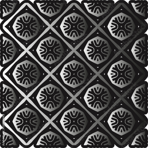 Metal pattern. Abstract metallic background. Wallpaper with repeat pattern.