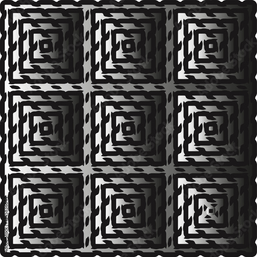 Metal pattern. Abstract metallic background. Wallpaper with repeat pattern.