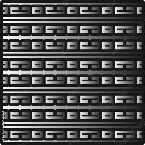 Metal pattern. Abstract metallic background. Wallpaper with repeat pattern.
