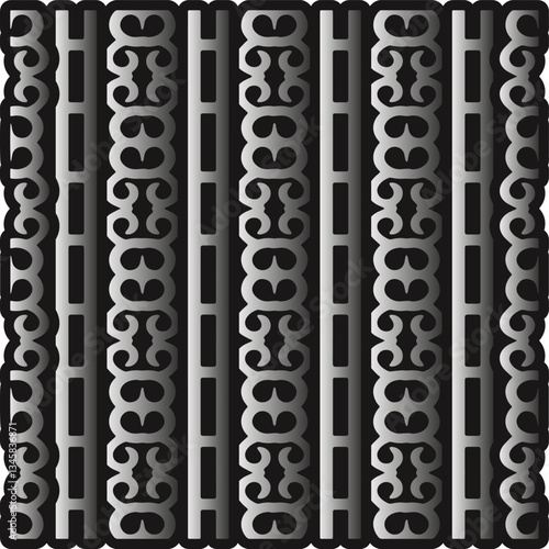Metal pattern. Abstract metallic background. Wallpaper with repeat pattern.