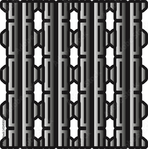 Metal pattern. Abstract metallic background. Wallpaper with repeat pattern.