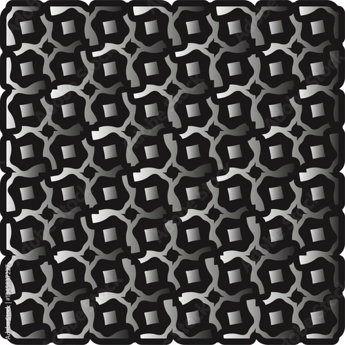 Metal pattern. Abstract metallic background. Wallpaper with repeat pattern.