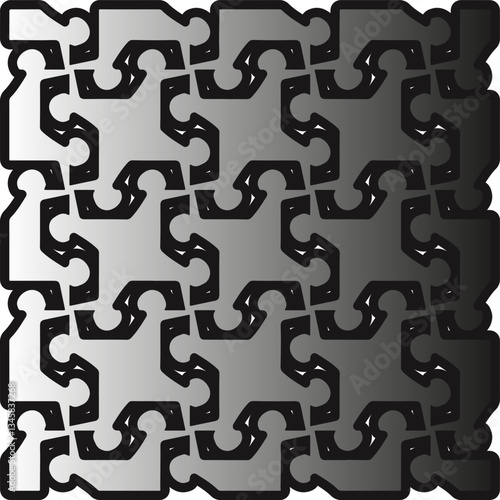 Metal pattern. Abstract metallic background. Wallpaper with repeat pattern.