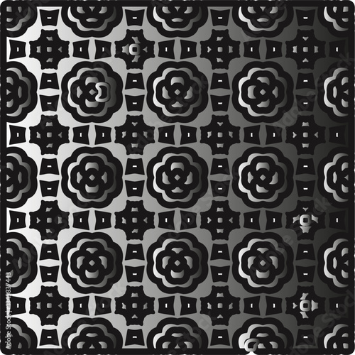 Metal pattern. Abstract metallic background. Wallpaper with repeat pattern.