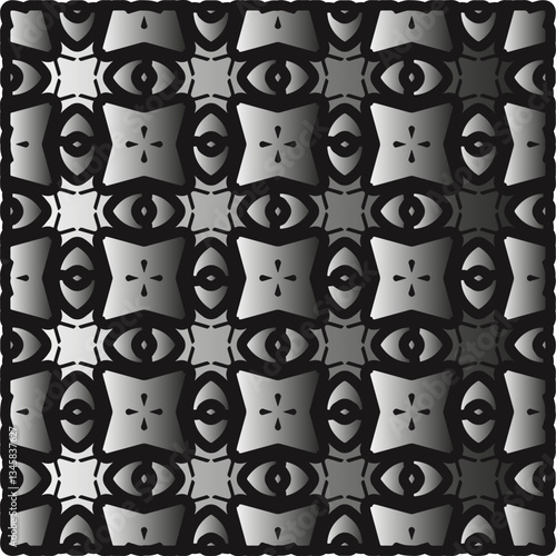 Metal pattern. Abstract metallic background. Wallpaper with repeat pattern.