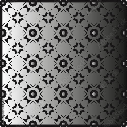 Metal pattern. Abstract metallic background. Wallpaper with repeat pattern.