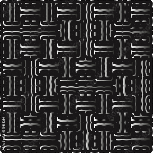 Metal pattern. Abstract metallic background. Wallpaper with repeat pattern.