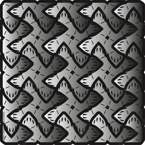 Metal pattern. Abstract metallic background. Wallpaper with repeat pattern.