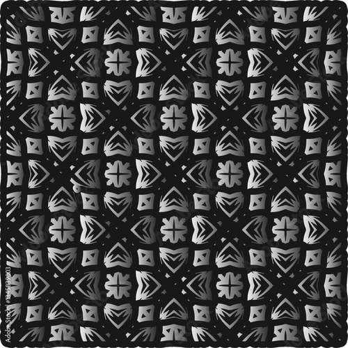Metal pattern. Abstract metallic background. Wallpaper with repeat pattern.