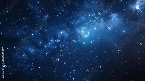 Fototapeta Naklejka Na Ścianę i Meble -  stars in space or night sky