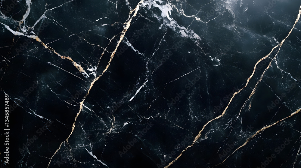 Black and gold marble texture: High-end background material Black and gold marble texture: High-end background material