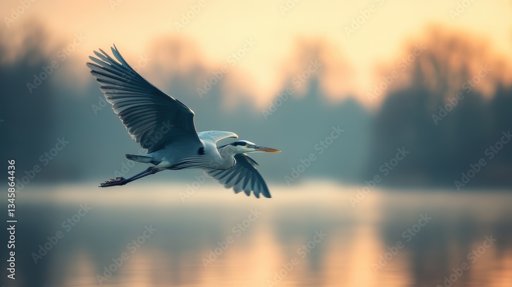A bird flying in the sky, graceful and free, avian photography A bird flying in the sky, graceful and free, avian photography