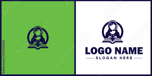 Obraz na płótnie Virtual Assistant icon Online assistant Remote assistant Digital assistant flat logo sign symbol editable vector w salonie