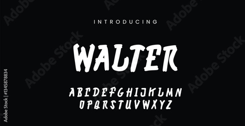 Walter - Bold Handwritten Font
